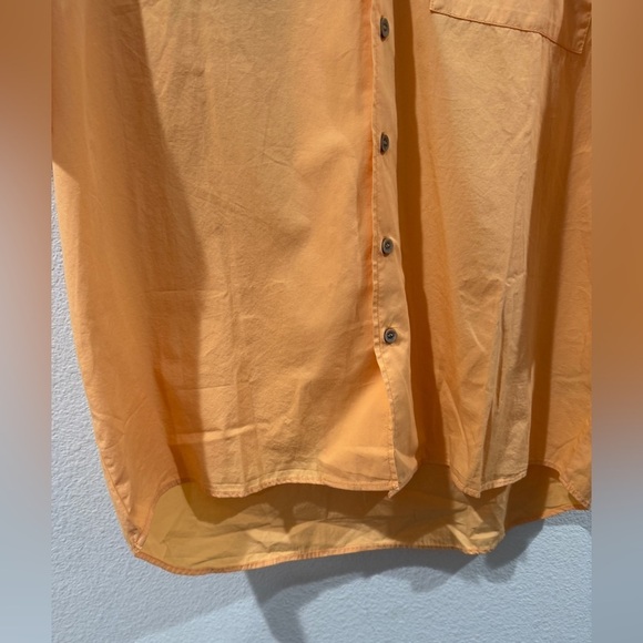 NWT QUIKSILVER X STRANGER THINGS THE MIKE SHORT SLEEVE SHIRT MOCK ORANGE Size L - Picture 7 of 16